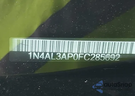 2015 Nissan Altima 2.5/2.5 S/2.5 Sl/2.5 Sv from USA, damaged, VIN 1N4AL3AP0FC285692